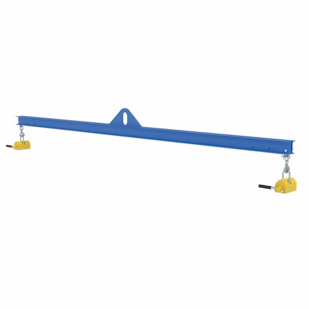 Vestil SPREADER BEAM MAGNETIC 1000LB CAP, 12FT WIDE SBM-10-12-ML